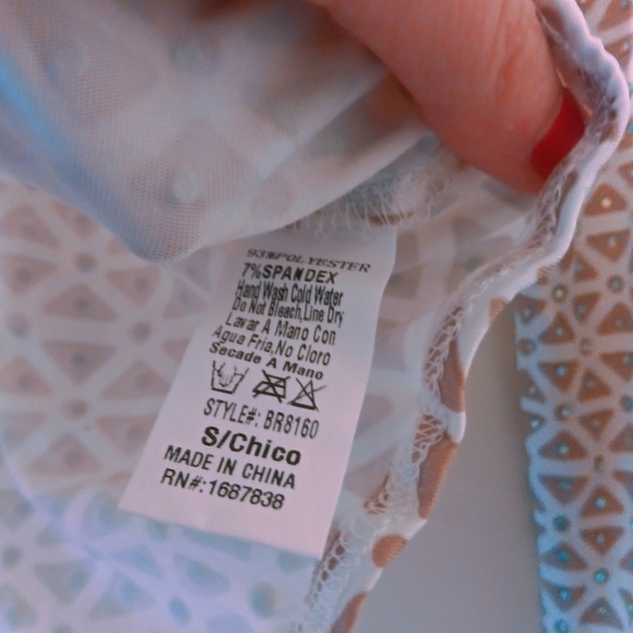 Whiskey Darling Mock Neck Jeweled Bodysuit - Picture 6 of 8